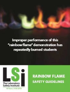 Rainbow Flame Demonstration Guidelines