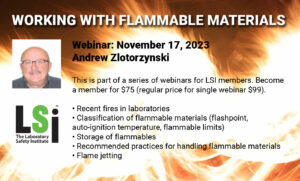 Working with Flammable Materials Webinar