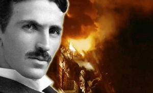 Nikola Tesla's Lab Fire